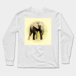 African elephant Long Sleeve T-Shirt